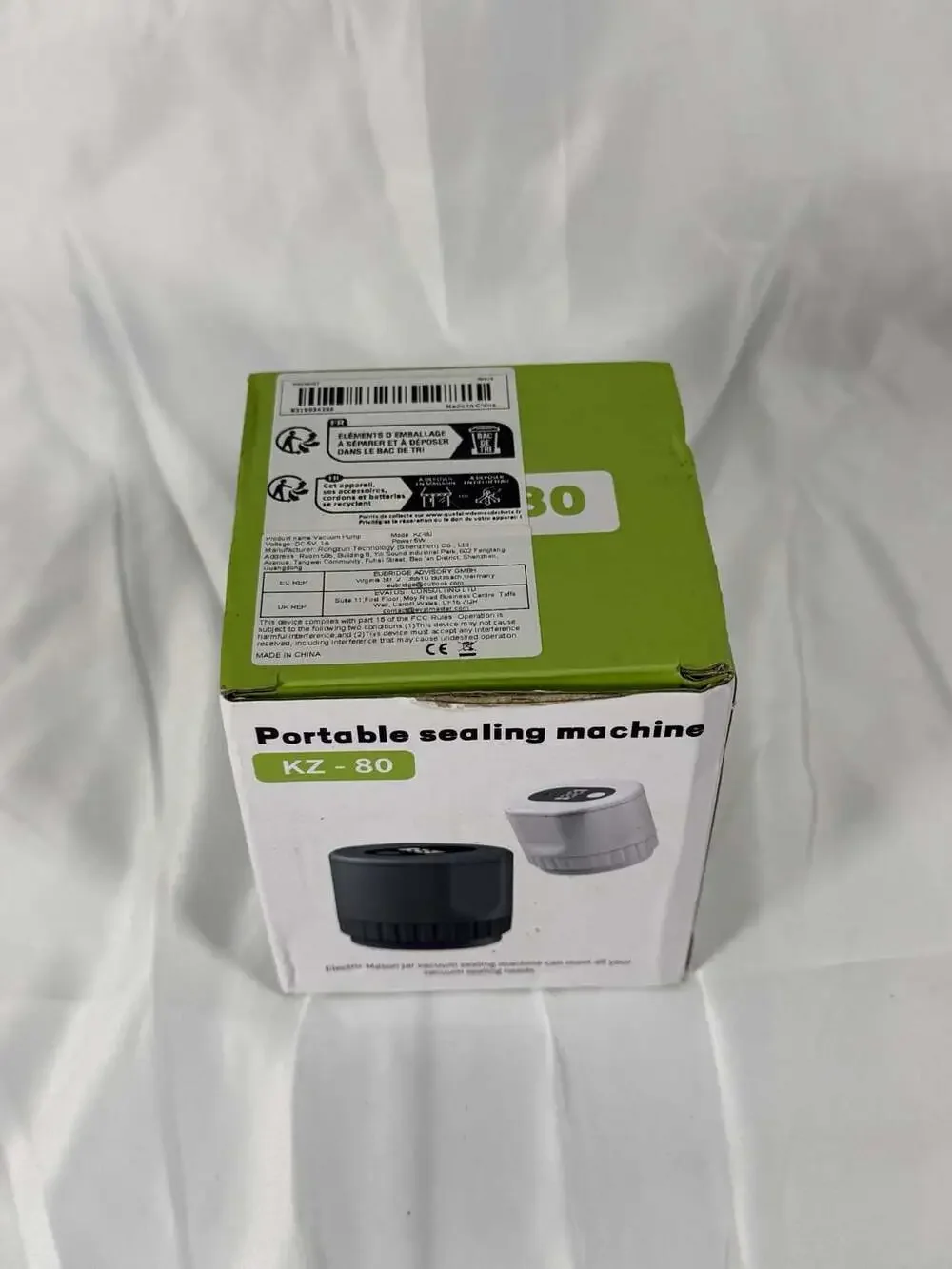 Portable Sealing Machine Electric Mason Jar Vacuum Sealer KZ-80